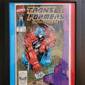 Framed vintage comic 2
