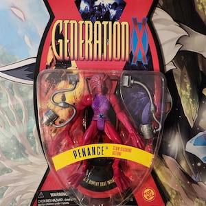1995 ToyBiz - Generation X - Penance With Claw Slashing Action!!!