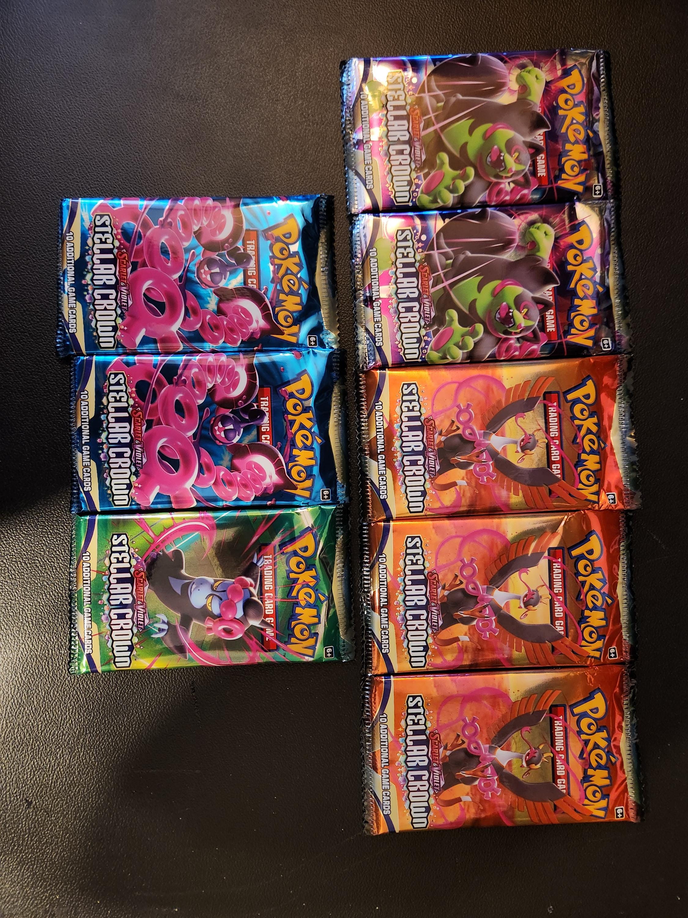 FAKE Pokemon Tcg Packs - Stellar Crown - Etsy