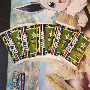 Vintage G.I. Joe Official Trading Cards Factory Sealed Pack