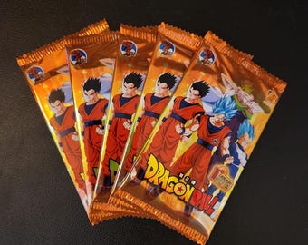 Dragon Ball Factory Sealed Trading Card Packs