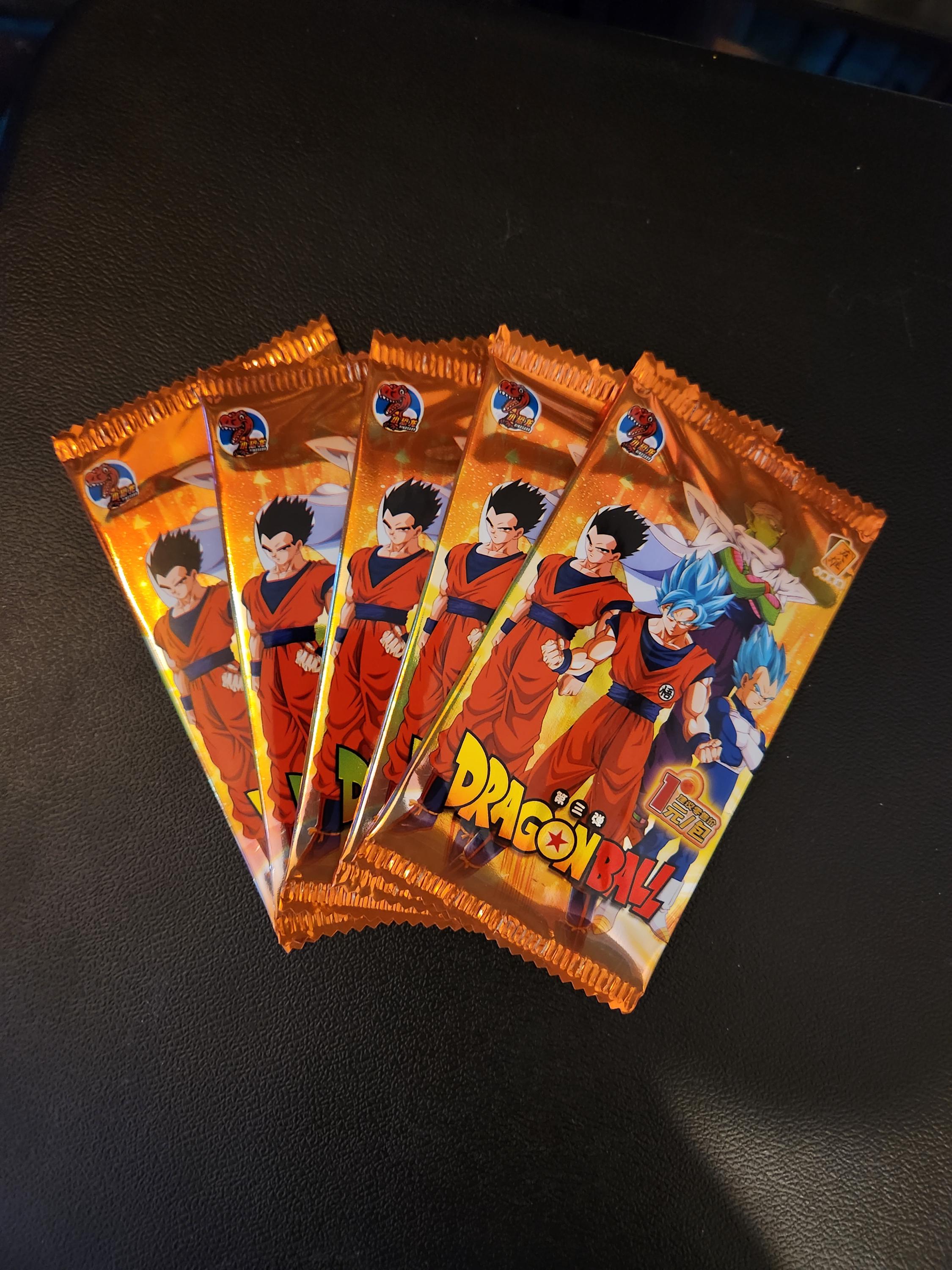 Vintage Dragon Ball Z Card Packs - Etsy