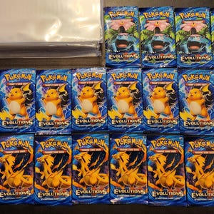 FAKE Pokemon Tcg Packs - XY Evolutionen