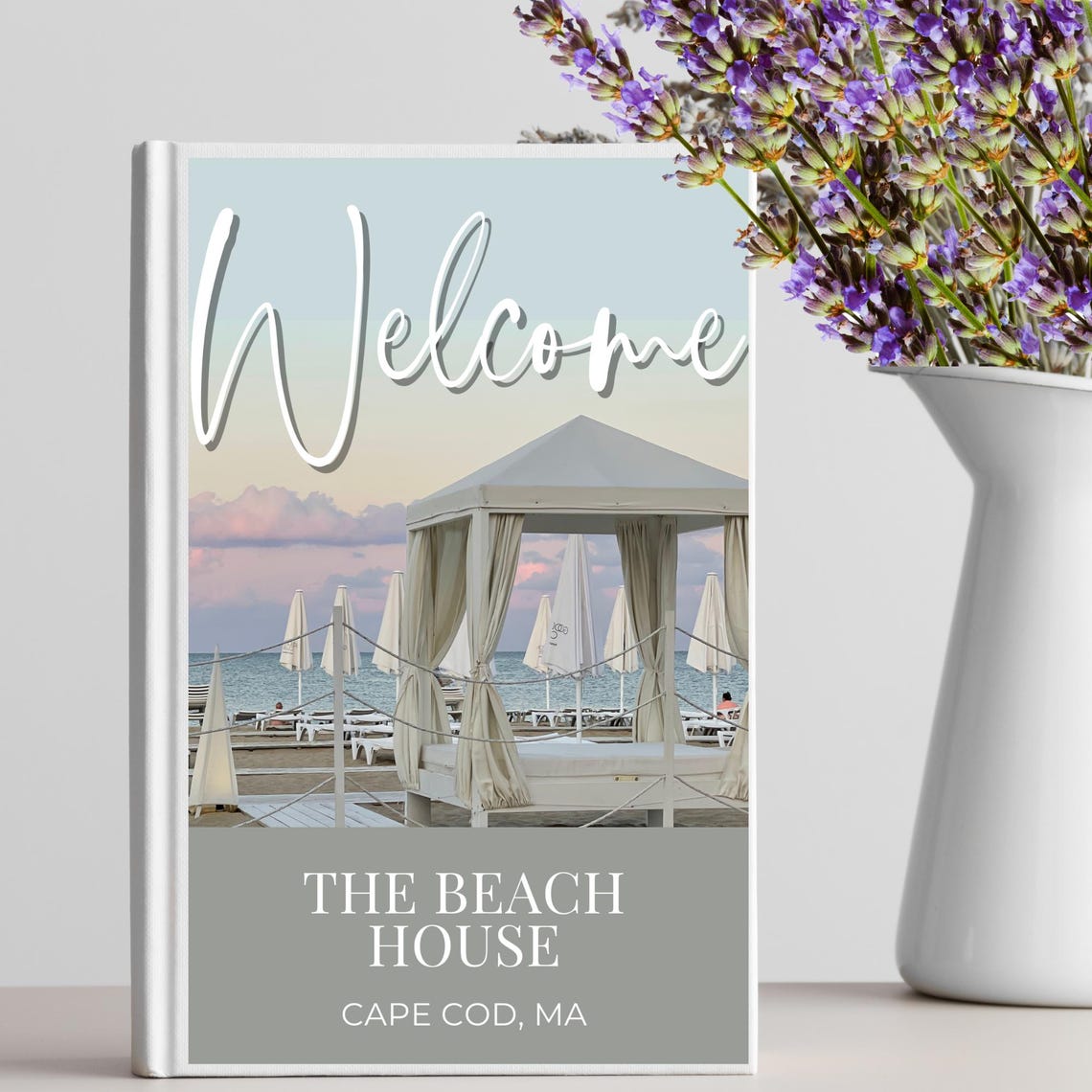 Airbnb Guide Template Editable Rental Property Book (digital