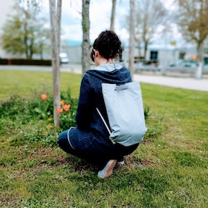 Sewing Pattern PDF: Backpack and Tote Bag in one printable in A4 and US Letter