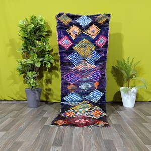 Amazing Morrocan Vintage Rug, Moroccan Carpet, Floor Rug, Unique Berber Wool Rug, Peach Area Rug, Authentic Handmade Rug