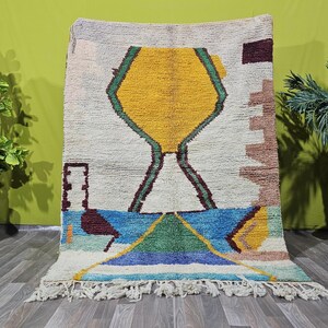 Moroccan berber Rug - Handmade Rug - Moroccan area Rug - Morocco Rug - Custom size Rug - Moroccan Rug - Bohemian Rug - Wool Rug - Azilal Rug