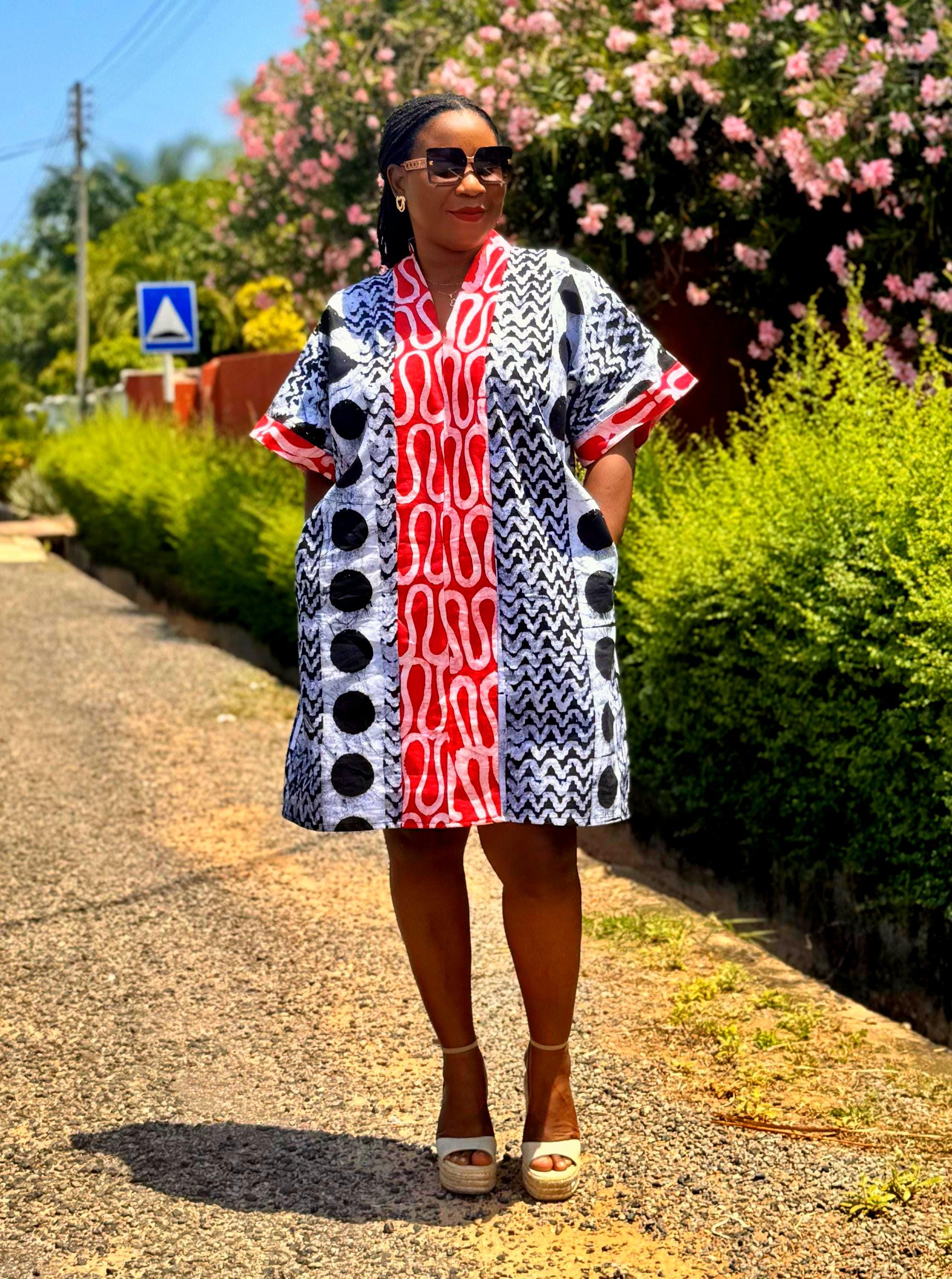 African Maternity Dress