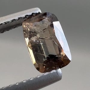 0.90 Carat Natural Rare Axinite With Blue Dot Top Quality From Gilgit Baltistan Mine Pakistan