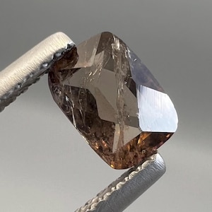 1.15 Carat Natural Rare Axinite Fancy Cut Top Quality From Gilgit Baltistan Mine Pakistan