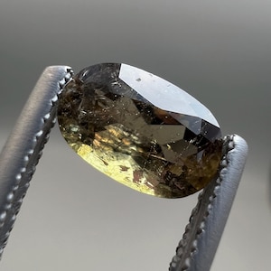 1.15 Carat Natural Rare Axinite Cut From Gilgit Baltistan Mine Pakistan