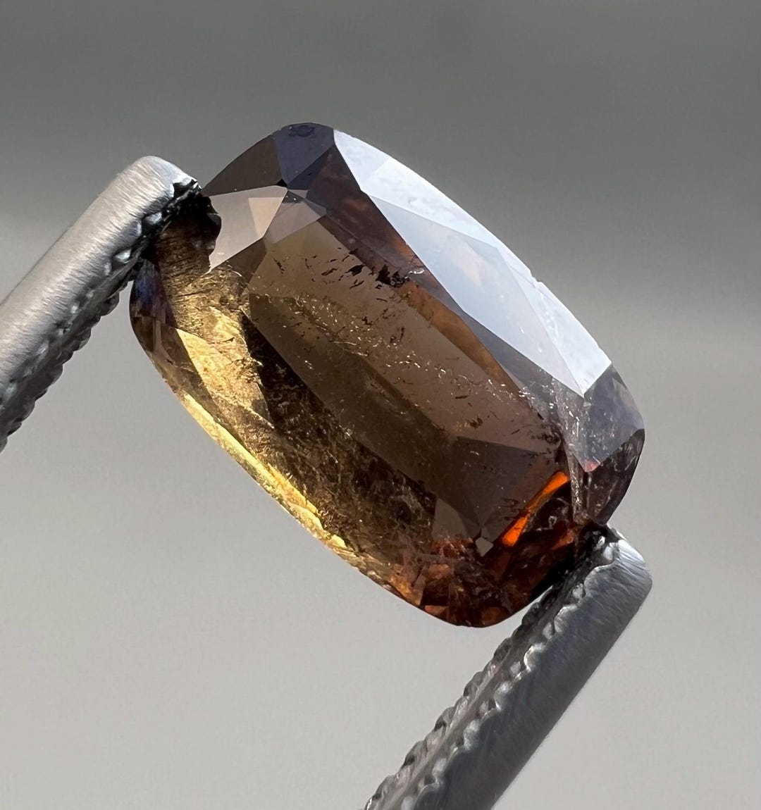 2.05 Carat Natural Rare Axinite Brownish_orange Color Top Piece From ...