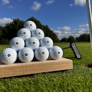 Golf ball display for up to 30 special balls