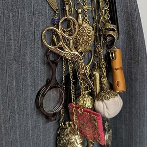 Ultimate Bronze Chatelaine Gift Box includes Chatelaine and 15 Popular Accessories