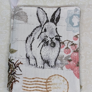 7" x 5" Incredible Finished Vintage Fabric Book - Large Needle Book with Pockets Hand Stitched