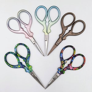 Chatelaine Tools- 3.5&quot; High Quality Stainless Steel Handwork Scissors in Various Finishes and Styles