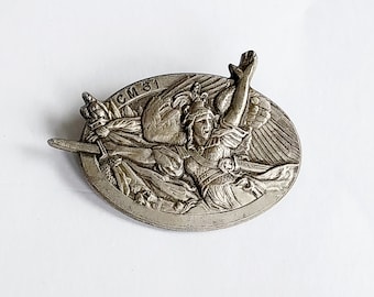 French military insignia badge