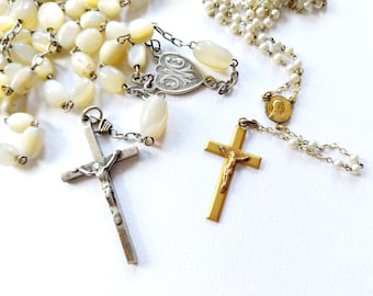 2 rosaries religious rosaries