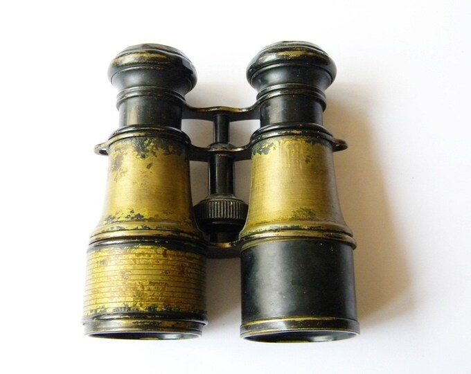 French Antique Binoculars Etsy