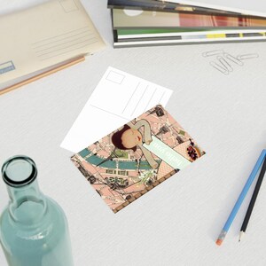 Charmant lot de cartes postales Hello You, lot de cartes d'art vintage, envoyez des messages sincères, parfait pour les anniversaires, notes de remerciement, souvenirs de voyage