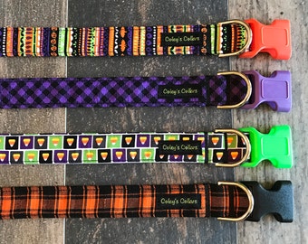 Dog Collar, Dog Collars, Boy Dog Collar, Girl Dog Collar, Halloween Dog Collar, Halloween Dog Collars,"Halloween Dog Collar Collection"