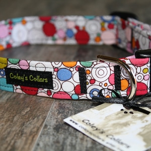 Dog Collar Custom &quot;The Retrodelic&quot;