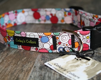 Dog Collar Custom "The Retrodelic"