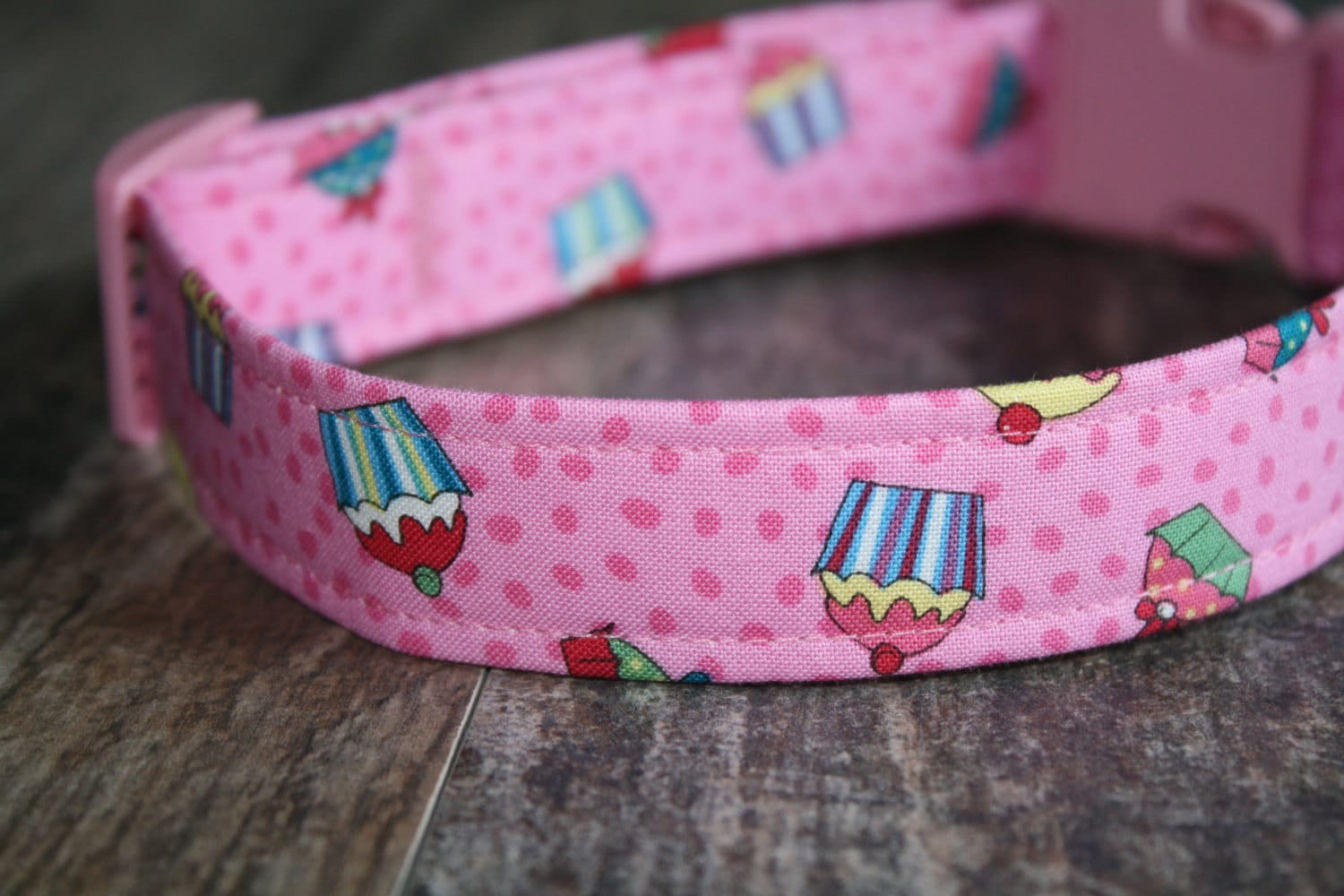 Cupcake Dog Collar Dog Collar Dog Collars Girl Dog Collar Etsy