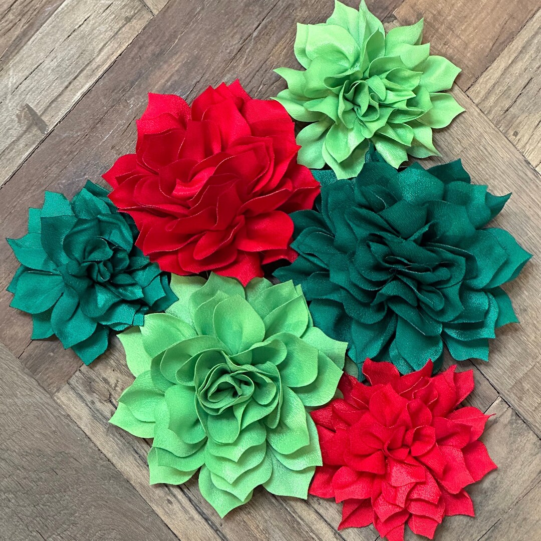 Christmas Dog Collar Flower, Flower for Dog Collar, Collar Flower, Dog