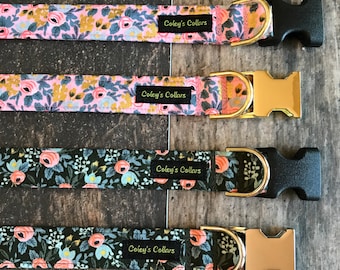 boy dog collars etsy