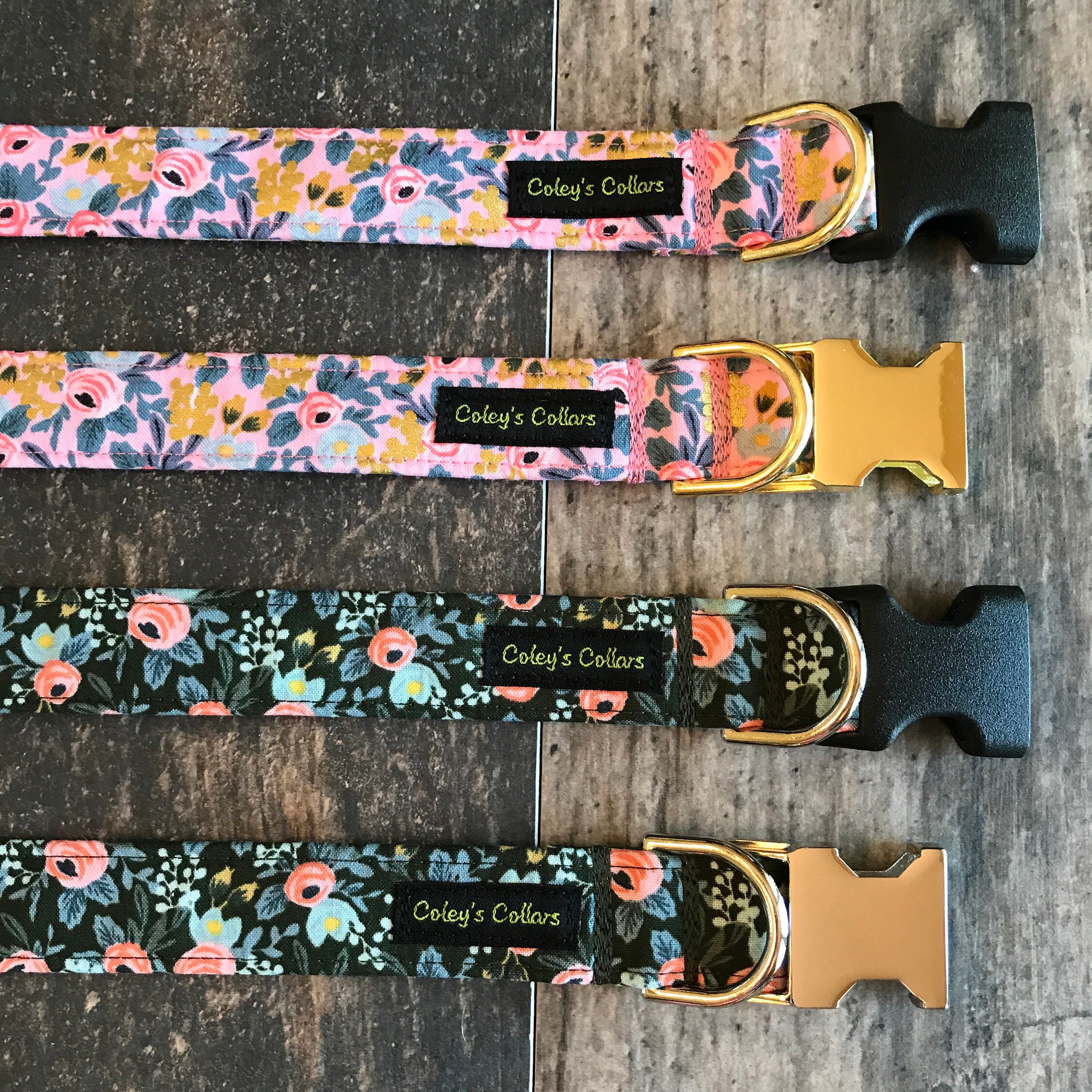 Rifle Paper Co Dog Collar Dog Collar Dog Collars Floral Dog Etsy