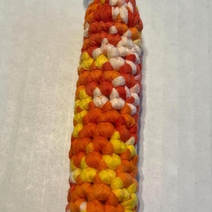 Crocheted Lip Balm Key Chain Holder