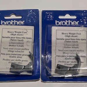 Brother Heavy Weight Foot High Shank New