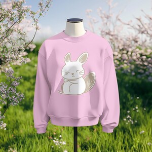 Spring Sweatshirt Mockup: PSD & Canva Template