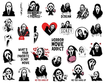 No You Hang Up SVG Bundle, Halloween SVG, Ghostface Valentine Shirt, Funny Valentine T-Shirt, Halloween Gift, Cricut File, Instant Download