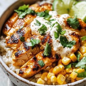 Street Corn Chicken Bowl Recipe eBook - Digital Download - Meal Prep Recipes - Healthy Dinner PDF