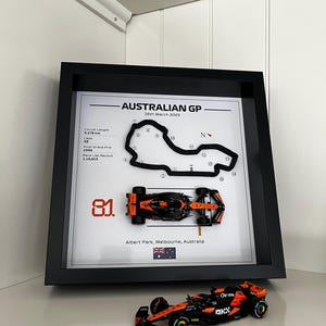 Custom Formula One Frames Custom Formula 1 Track 3D Frame With F1 Car: Personalized F1 Gift - Etsy