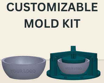 Molde DIY | Bandeja personalizable para hacer moldes de silicona | Tu propio portavelas | Regalo perfecto y producto personalizado