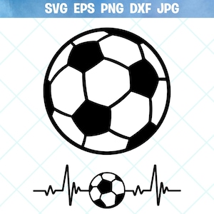 Soccer Svg Bundle, Soccer Ball Svg, Soccer Ball Monogram Svg, Soccer Ball Outline svg, Cut File For Cricut, Vector, Digital Download