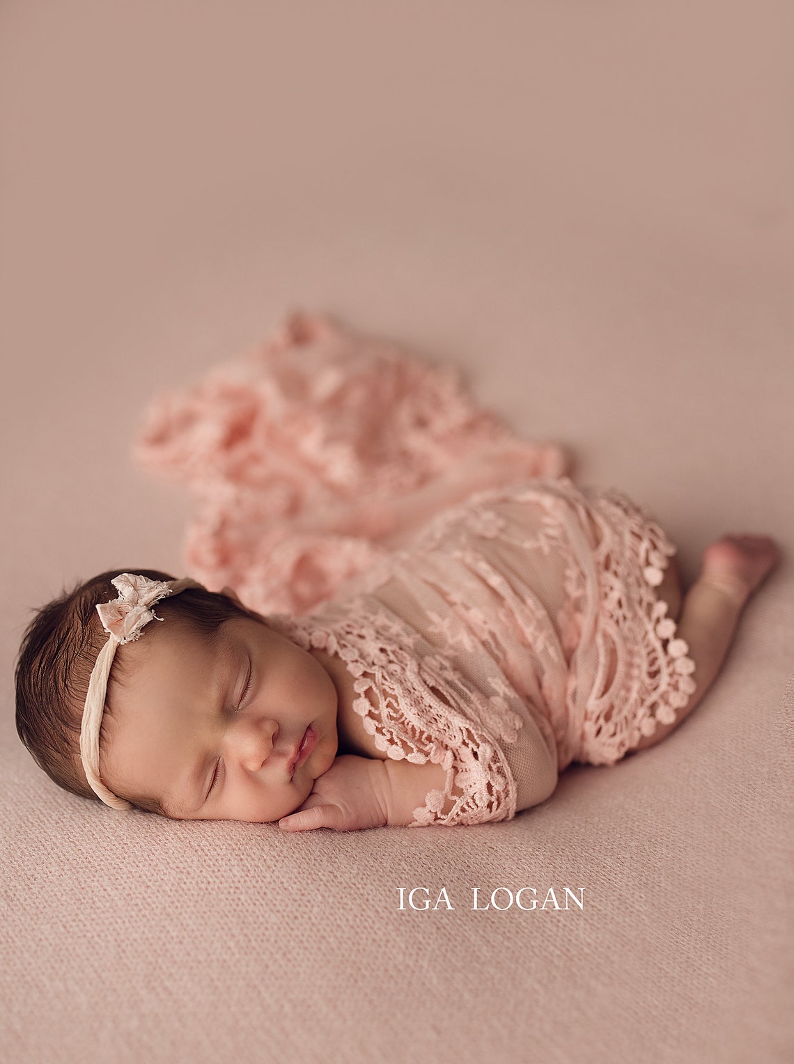 Ivory White Wrap Blush Pink Gray Baby Lace Wrap Baby Girl Etsy