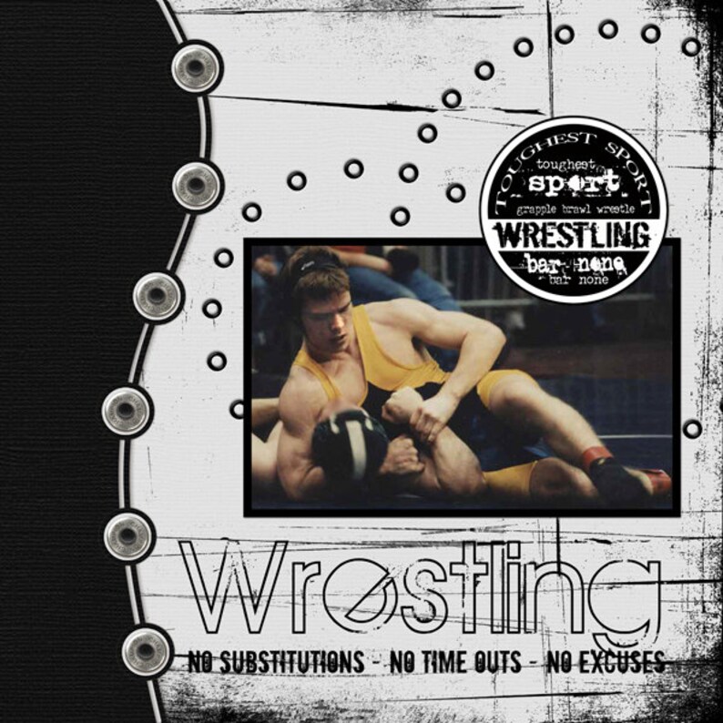 Wrestling Kit TOUGH GUY APPROVED Digital Download Born Etsy