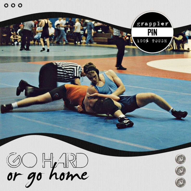 Wrestling Kit TOUGH GUY APPROVED Digital Download Born Etsy