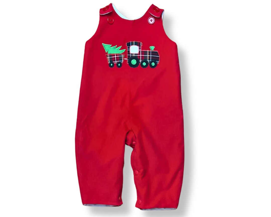 Traditional Christmas Romper main image 1