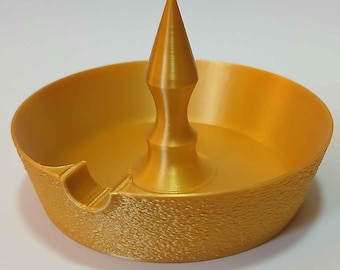 Ashtray Debowler with Textured Grip. 3D Printed.