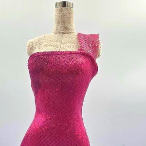 Cocktail Dress with Classic Barbie Silhouette & Toulle Trimmed