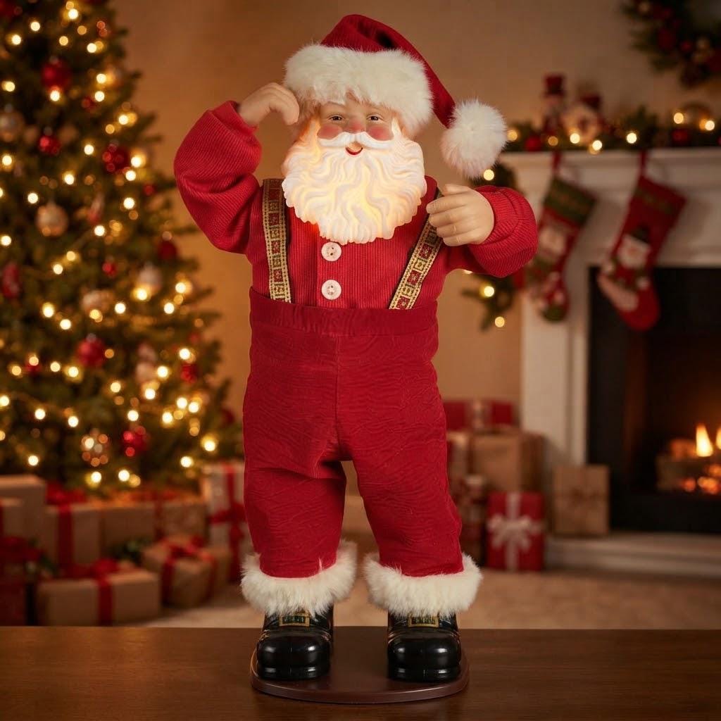 Jingle Bell Rock Dancing Santa - Etsy