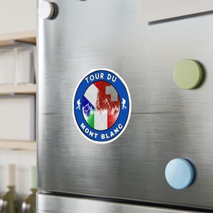 Mont Blanc Adventure Vinyl Decals - Perfect for Outdoorsy Souls, Travel Enthusiasts, Adventure Decor, Ski Gear, Waterbottle Stickers