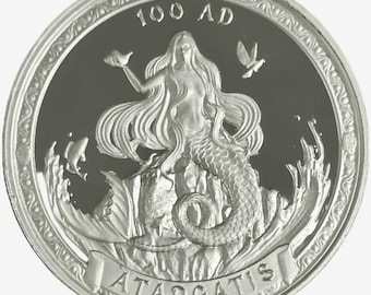 1 oz MERMAID Silver Round – Buckaneer Series (OZ Mint)