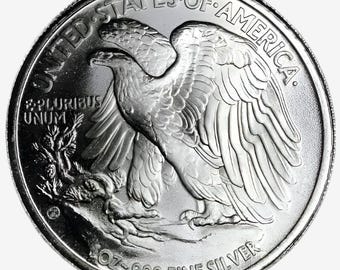 Vintage-1981 Silver Trade Unit 1 Oz .999 Fine Silver Round US Vintage-1981 Silver Trade Unit 1 Oz .999 Fine Silver Round US