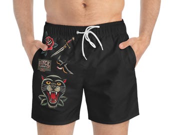 Royce Armoury - Grafische Herren Badehose, Badehose
